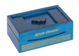 Trickkiste aus Holz – Azure Dragon blau