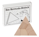 Mini-Holzpuzzle Das Bermuda-Dreieck