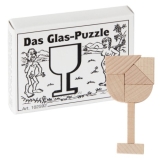 Mini-Holzpuzzle Das Glas-Puzzle