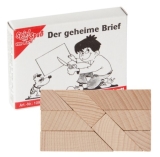 Mini-Holzpuzzle Der geheime Brief