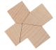 Mini-Holzpuzzle – The Crusader's Key