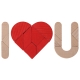 Gutscheinpuzzle – I Love You