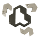 Huzzle-Cast-Puzzle - Hexagon ****