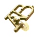 Mini-Huzzle-Cast-Puzzle - ABC - gold *