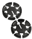 Mini-Huzzle-Cast-Puzzle - Disk - schwarz **