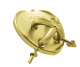 Mini-Huzzle-Cast-Puzzle - Amour - gold *****