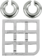 Mini-Huzzle-Cast-Puzzle - Duet - silber *****