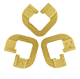 Mini-Huzzle-Cast-Puzzle - Chain - gold ******