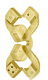 Mini-Huzzle-Cast-Puzzle - Chain - gold ******