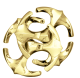 Mini-Huzzle-Cast-Puzzle - Rotor - gold ******