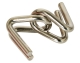 Metall-Knobelspiele Quadruplets – 4er-Set