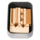IQ-Test Bambus-Knobelspiel – Knoten in Metalldose ***