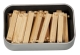 IQ-Test Bambus-Knobelspiel – Verschlossen in Metalldose **