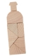 Mini-Holzpuzzle Das Flaschenpuzzle