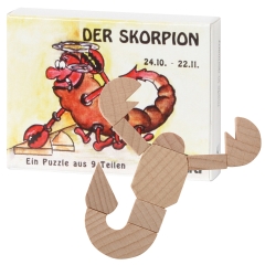 Sternzeichen-Puzzle – Der Skorpion
