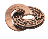 Mini-Huzzle-Cast-Puzzle Laby ***** - kupfer