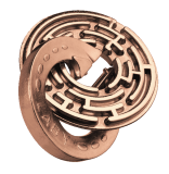 Mini-Huzzle-Cast-Puzzle Laby ***** - kupfer