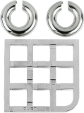 Mini-Huzzle-Cast-Puzzle Duet ***** - silber