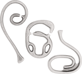 Mini-Huzzle-Cast-Puzzle Enigma ****** - silber