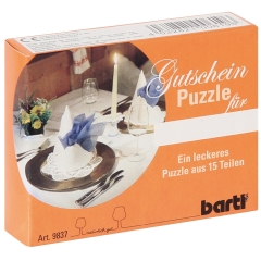 Gutscheinpuzzle – Dinner