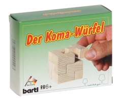 Taschenpuzzle – Der Koma-Würfel