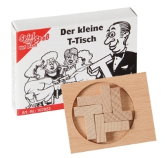Mini-Knobelspiel Der kleine T-Tisch