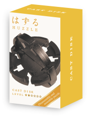 Mini-Huzzle-Cast-Puzzle - Disk - schwarz **