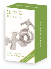 Mini-Huzzle-Cast-Puzzle - Dolce - silber ***