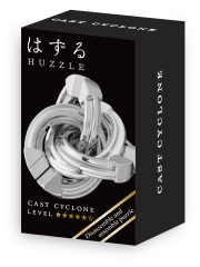 Mini-Huzzle-Cast-Puzzle - Cyclone - silber *****