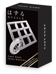 Mini-Huzzle-Cast-Puzzle - Duet - silber *****