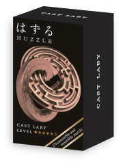 Mini-Huzzle-Cast-Puzzle - Laby - kupfer *****