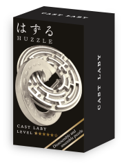 Mini-Huzzle-Cast-Puzzle - Laby - silber *****
