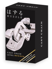 Mini-Huzzle-Cast-Puzzle - Chain - silber ******