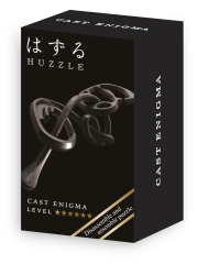 Mini-Huzzle-Cast-Puzzle - Enigma - schwarz ******