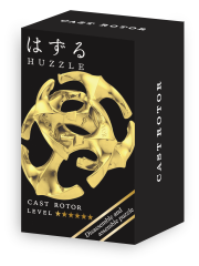 Mini-Huzzle-Cast-Puzzle - Rotor - gold ******
