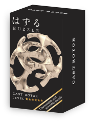 Mini-Huzzle-Cast-Puzzle - Rotor - silber ******