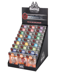 Racing-Wire-Puzzles – Komplettes Display mit 27 Metall-Knobelspielen