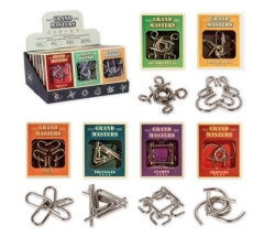 Eureka Grand Masters Puzzle – 6 Metallpuzzles im Set