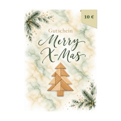 Geschenkgutschein Merry X-Mas – 10 € (PDF-Download)