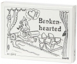 Mini-Holzpuzzle (englisch) Brokenhearted
