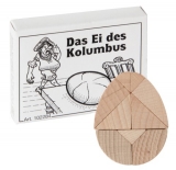 Mini-Holzpuzzle Das Ei des Kolumbus