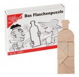 Mini-Holzpuzzle Das Flaschenpuzzle