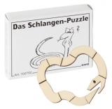 Mini-Holzpuzzle  Das Schlangen-Puzzle