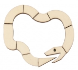 Mini-Holzpuzzle Das Schlangen-Puzzle