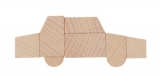 Mini-Holzpuzzle Das Auto-Puzzle