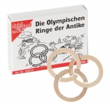 Mini-Holzpuzzle Die olympischen Ringe der Antike